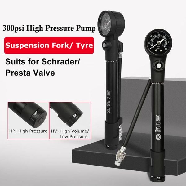 bike pumps 300 psi portable gauge tire pump with mount bracket bicycle suspension fork hose mtb tyre air inflator
bike pumps 300 psi portable gauge tire pump with mount bracket bicycle suspension fork hose mtb tyre air inflator