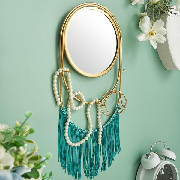 modern tassel wall decoration mirrors nordic minimalist iron home decor mirror entrance hook metal frame
modern tassel wall decoration mirrors nordic minimalist iron home decor mirror entrance hook metal frame