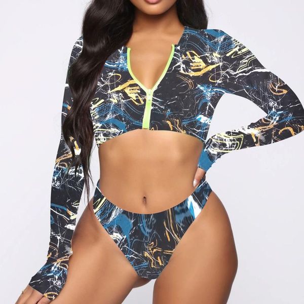 women's swimwear #25 high waist swimsuit women plus size push up long sleeve bikini big beachwear bathing suit, White;black
women's swimwear #25 high waist swimsuit women plus size push up long sleeve bikini big beachwear bathing suit, White;black