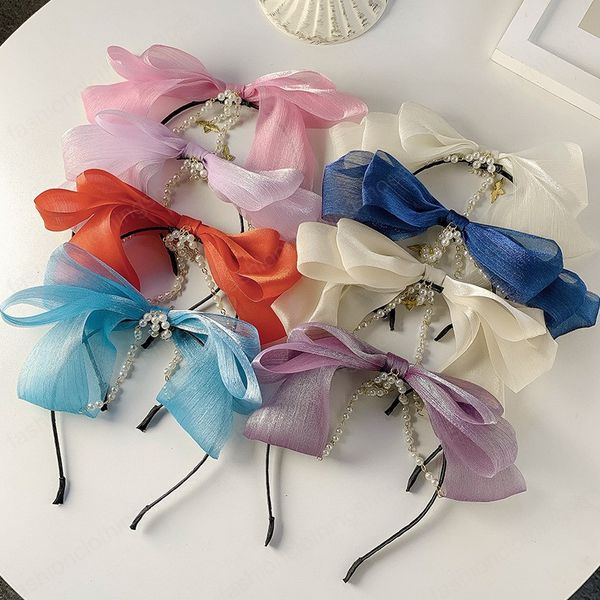 ribbon big bow crystal pearl link hairband women hair accessories hair hoop black pink girls flower lace bow headband, Slivery;white
ribbon big bow crystal pearl link hairband women hair accessories hair hoop black pink girls flower lace bow headband, Slivery;white