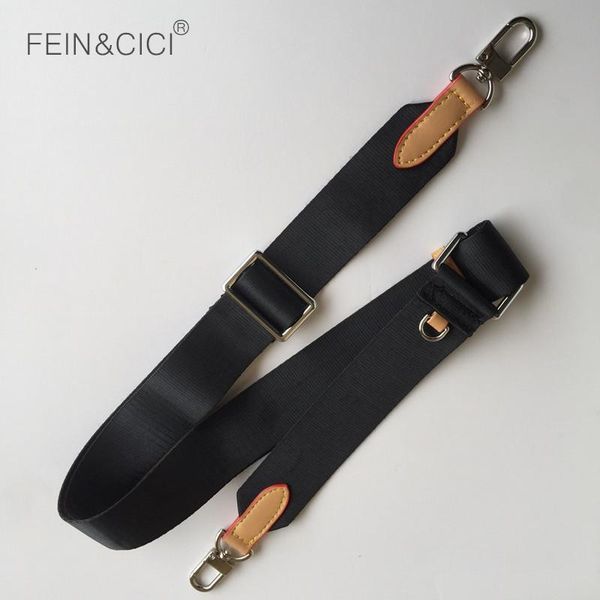 bag parts & accessories large wide strap canvas nylon luxury designer shoulder belt with cowskin leather messenger accessory, Black
bag parts & accessories large wide strap canvas nylon luxury designer shoulder belt with cowskin leather messenger accessory, Black