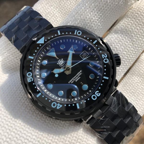 wristwatches steeldive tuna watch japan movement nh35 300m waterproof pvd black stainless steel luminous sports vintage automatic, Slivery;brown
wristwatches steeldive tuna watch japan movement nh35 300m waterproof pvd black stainless steel luminous sports vintage automatic, Slivery;brown