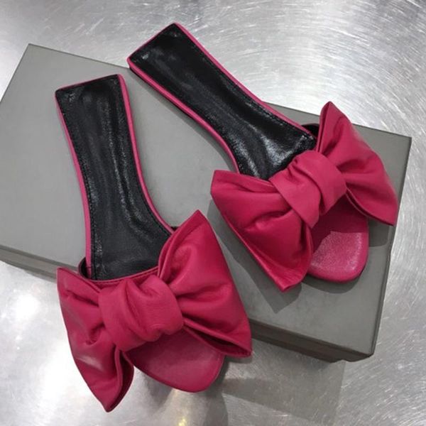 fashion bowtie flat sandals summer brand design leather women shoes casual solid female, Black
fashion bowtie flat sandals summer brand design leather women shoes casual solid female, Black