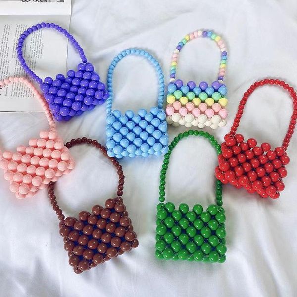 purse cute kids mini coin bag candy color bead little girls purses and handbags woven kawaii baby party pearl tote gift, White
purse cute kids mini coin bag candy color bead little girls purses and handbags woven kawaii baby party pearl tote gift, White