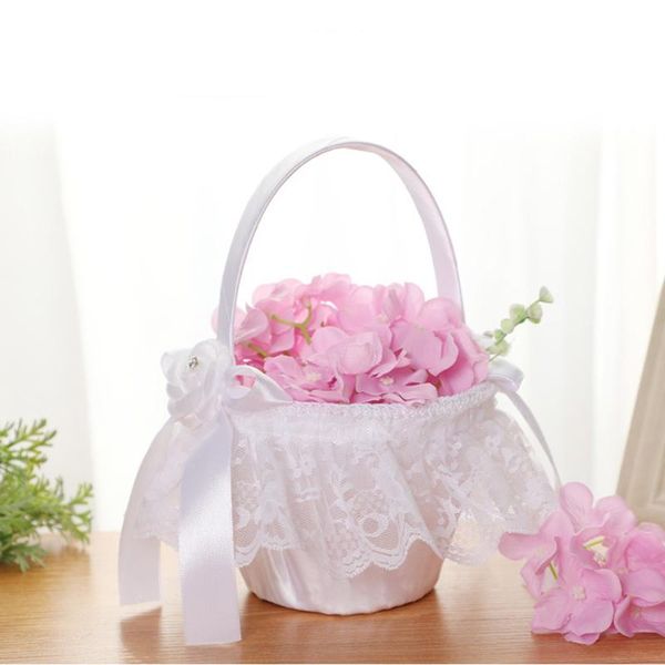 storage baskets wedding flower baskets, fabriclacedecoration, cute handles, girl decorations, white
storage baskets wedding flower baskets, fabriclacedecoration, cute handles, girl decorations, white