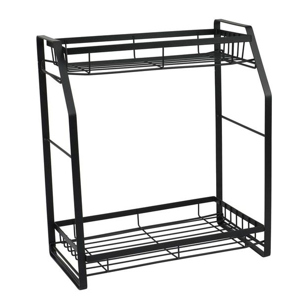kitchen storage & organization spice holder, 2 tier rack organizer for counter stable shelf standing seasoning jars
kitchen storage & organization spice holder, 2 tier rack organizer for counter stable shelf standing seasoning jars