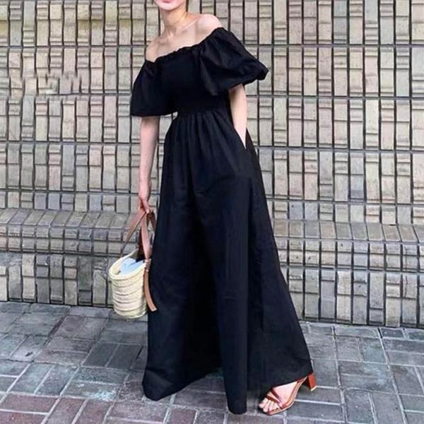 women's pants & capris vintage jumpsuit harajuku korean loose lanter sleeves high waist wide leg folds square collar women 672f liang, Black;white
women's pants & capris vintage jumpsuit harajuku korean loose lanter sleeves high waist wide leg folds square collar women 672f liang, Black;white