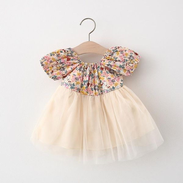 girl's dresses summer breathable little girls dress, toddlers creative floral printing mesh splicing backless short sleeve princess ski, Red;yellow
girl's dresses summer breathable little girls dress, toddlers creative floral printing mesh splicing backless short sleeve princess ski, Red;yellow