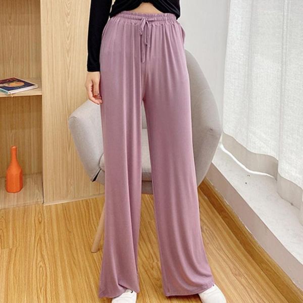women's pants & capris spants solid color drawstring women elastic waistband wide leg long trousers slacks for spring, Black;white
women's pants & capris spants solid color drawstring women elastic waistband wide leg long trousers slacks for spring, Black;white