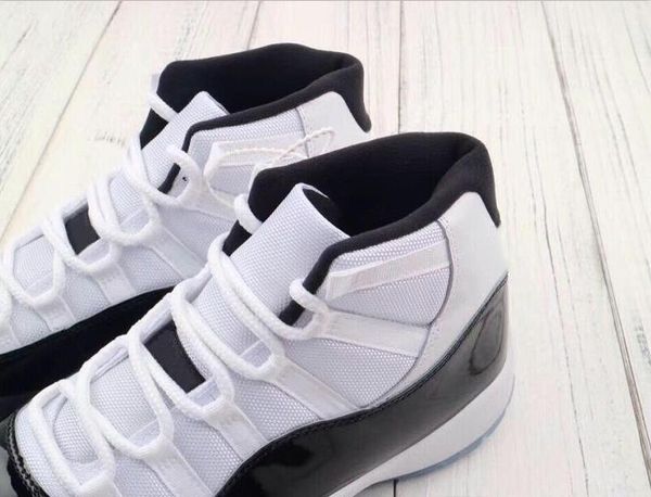 Highest Version 45 Concord 11s Man Designer Basketball Shoes Authentic Quality XI White Black Fashion Sport Trainers Size US7-14
Highest Version 45 Concord 11s Man Designer Basketball Shoes Authentic Quality XI White Black Fashion Sport Trainers Size US7-14