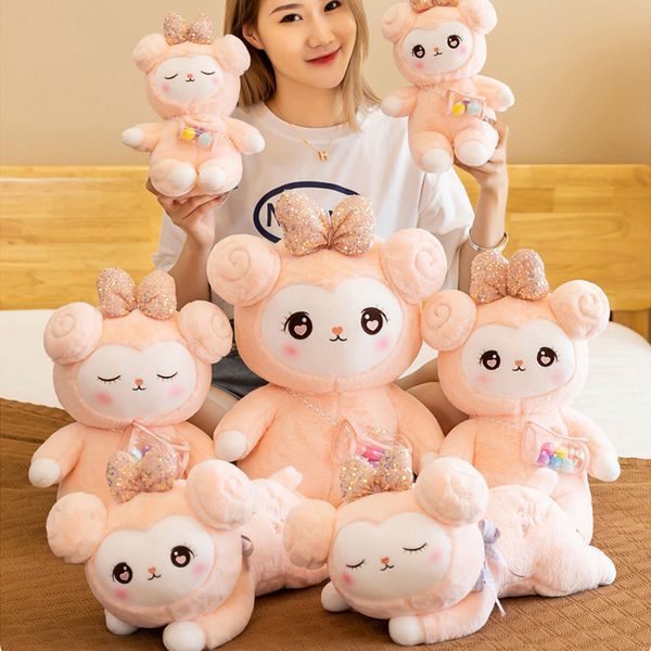 Can't give up sugar cloud wool plush toy cartoon cute pink small pillow doll children's gift
Can't give up sugar cloud wool plush toy cartoon cute pink small pillow doll children's gift