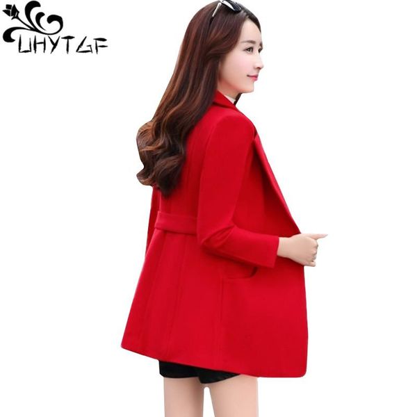 women's wool & blends uhytgf korean women autumn winter coats fashion elegant ladies short outerwear lapel double-breasted slim female, Black
women's wool & blends uhytgf korean women autumn winter coats fashion elegant ladies short outerwear lapel double-breasted slim female, Black