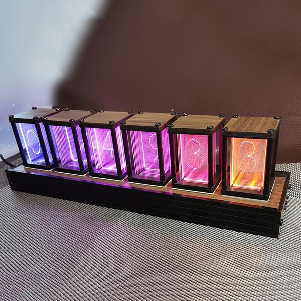 other clocks & accessories led nixie tube clock retro rgb luxury silent table metal diy deskcreative digital watch decoration gift ideas
other clocks & accessories led nixie tube clock retro rgb luxury silent table metal diy deskcreative digital watch decoration gift ideas