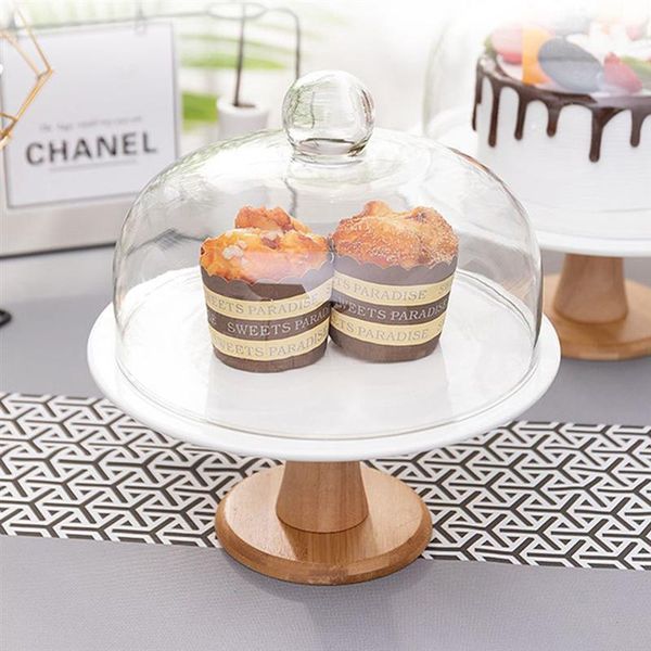 other bakeware wooden cake plate dessert display stand fruits snack serving tray with glass lid afternoon tea wedding birthday tableware
other bakeware wooden cake plate dessert display stand fruits snack serving tray with glass lid afternoon tea wedding birthday tableware