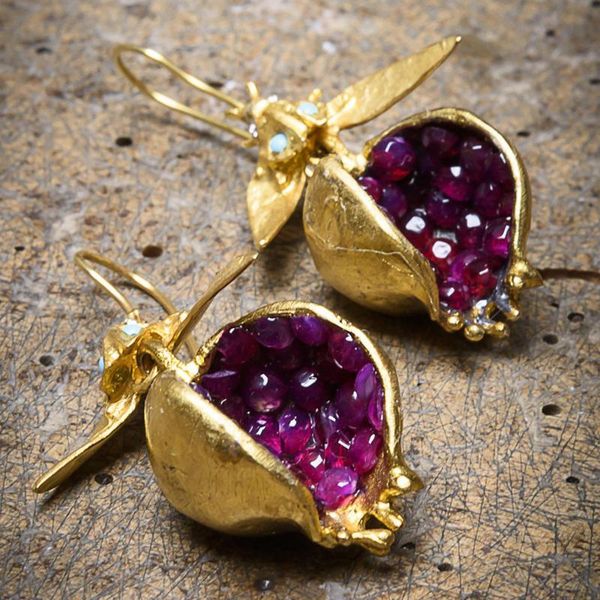 dangle & chandelier unique gold pomegranate design earrings hook for women female fashion jewelry gifts her drop, Silver
dangle & chandelier unique gold pomegranate design earrings hook for women female fashion jewelry gifts her drop, Silver