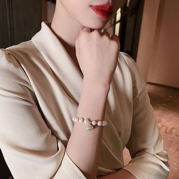 beaded, strands opal natural pearl women bracelets on hand chain bangles jewelry girls aesthetic korean fashion female now 2021, Black
beaded, strands opal natural pearl women bracelets on hand chain bangles jewelry girls aesthetic korean fashion female now 2021, Black