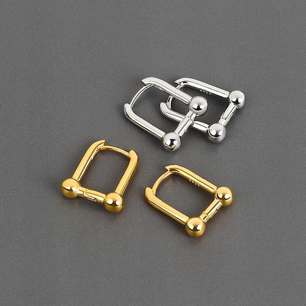 hoop & huggie ins personality creative u-shaped 18k gold high-quality earrings retro star with detachable short ear buckles, Golden;silver
hoop & huggie ins personality creative u-shaped 18k gold high-quality earrings retro star with detachable short ear buckles, Golden;silver