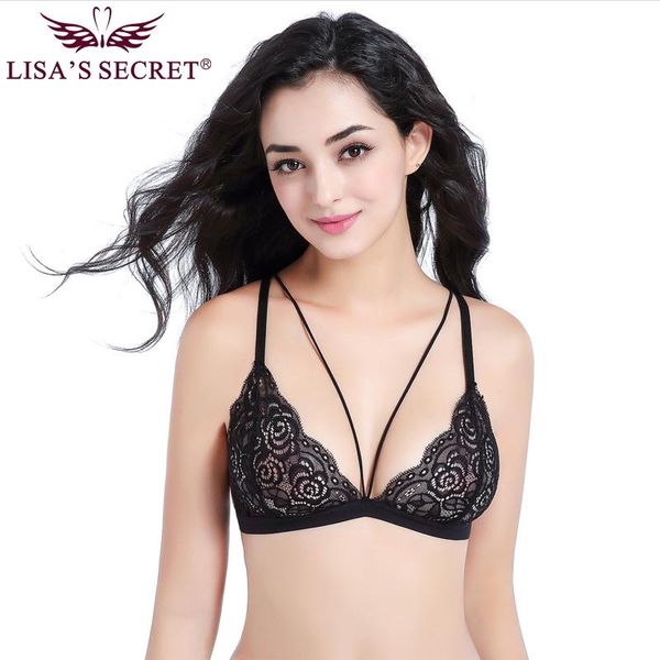 bras triangle women lingerie wireless brallete push up brassiere dentellebh wire femme, Red;black
bras triangle women lingerie wireless brallete push up brassiere dentellebh wire femme, Red;black
