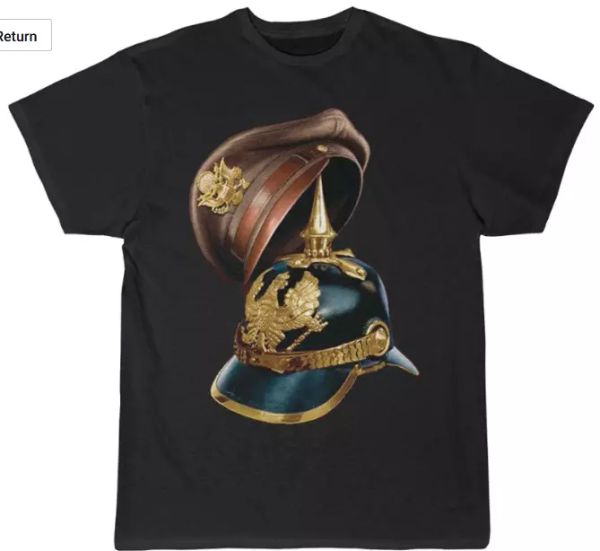 hogan's heroes helmets short sleeve tee, White;black