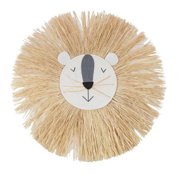 decorative objects & figurines nordic hand woven cartoon lion hanging decorations cotton thread weaving animal head ornament children room w
decorative objects & figurines nordic hand woven cartoon lion hanging decorations cotton thread weaving animal head ornament children room w