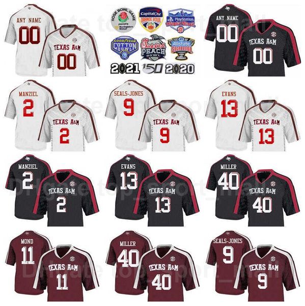 ncaa a&m texas aggies football 2 johnny manziel college jersey man 40 von miller 9 ricky seals-jones 15 myles garrett 13 mike evans 11 josh, Black
ncaa a&m texas aggies football 2 johnny manziel college jersey man 40 von miller 9 ricky seals-jones 15 myles garrett 13 mike evans 11 josh, Black