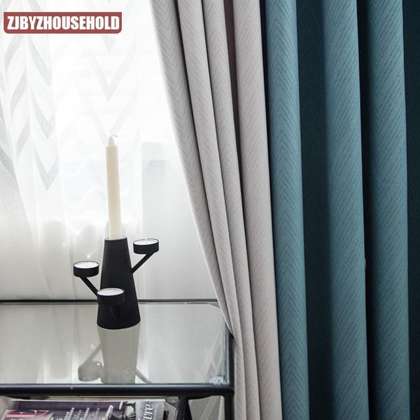 curtain & drapes modern blackout curtains for window grey and blue stitching living room decoration luxury
curtain & drapes modern blackout curtains for window grey and blue stitching living room decoration luxury