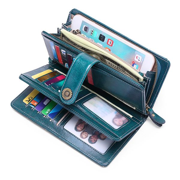 women long organizer wallet solid color hasp mini wallets womens bags wholesale credit card genuine leather black/red/grey qc71, Red;black
women long organizer wallet solid color hasp mini wallets womens bags wholesale credit card genuine leather black/red/grey qc71, Red;black