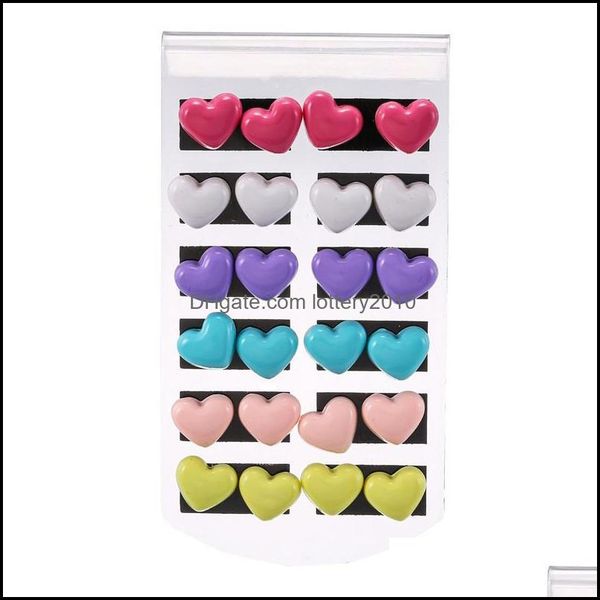 jewelry12 pairs/set cute women various colored mini heart shape stud earrings with child girls kids earring childrens day gift jewelry drop, Golden;silver
jewelry12 pairs/set cute women various colored mini heart shape stud earrings with child girls kids earring childrens day gift jewelry drop, Golden;silver