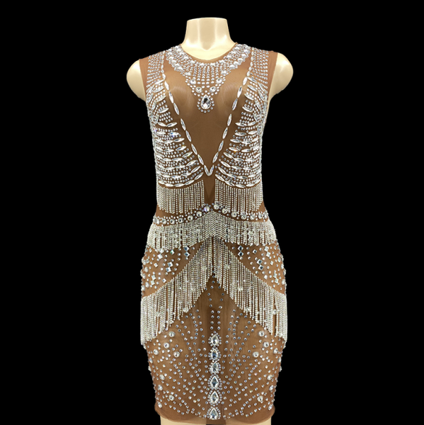 stage wear silver rhinestones chains mesh brown mini dress birthday celebrate costume evening female singer show youdu, Black;red
stage wear silver rhinestones chains mesh brown mini dress birthday celebrate costume evening female singer show youdu, Black;red