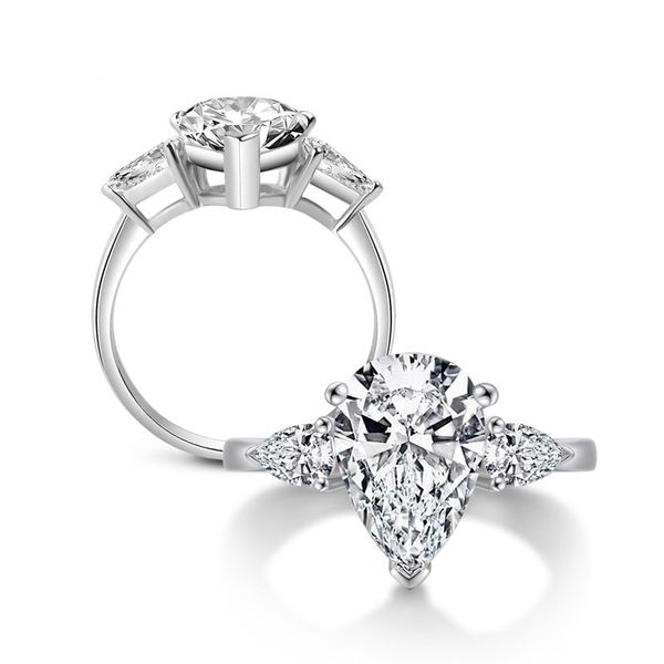 eternity 925 sterling silver platinum plated rings pear shaped diamond engagement ring
eternity 925 sterling silver platinum plated rings pear shaped diamond engagement ring