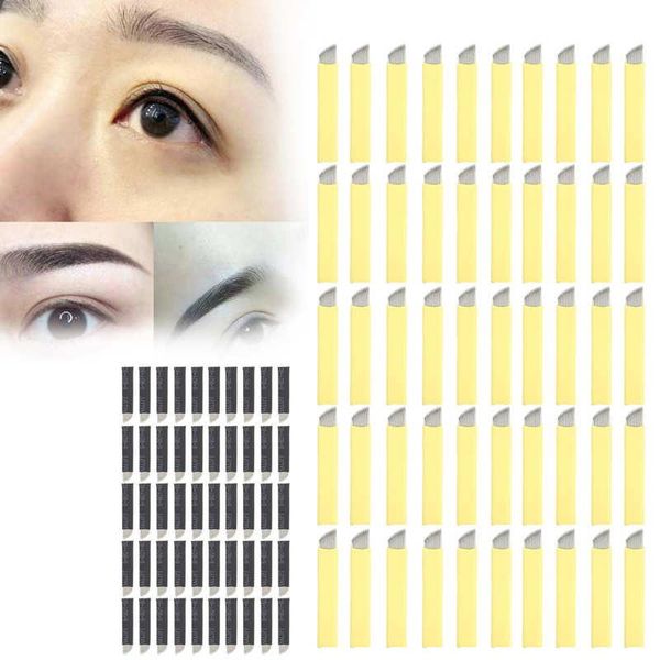 tattoo needles 50pcs stainless steel microblading needle fast coloring eyebrow shader semi-permanent makeup tool supplies
tattoo needles 50pcs stainless steel microblading needle fast coloring eyebrow shader semi-permanent makeup tool supplies