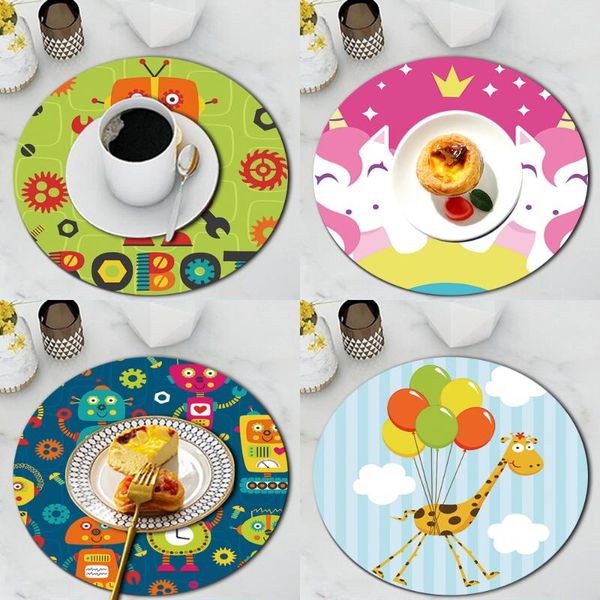 mats & pads kitchen placemat round non-slip heat insulation furniture coffee cup decoration mat
mats & pads kitchen placemat round non-slip heat insulation furniture coffee cup decoration mat