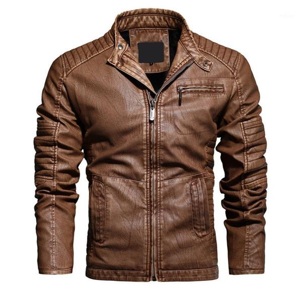 men's jackets autumn mens jacket solid color faux pu leather casual embroidery coat zipper fleece winter men, Black;brown
men's jackets autumn mens jacket solid color faux pu leather casual embroidery coat zipper fleece winter men, Black;brown