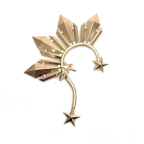 clip-on & screw back fashion jewelry star ear clip on earrings for women accessories exaggeration big cuff earring without piercing gift, Silver
clip-on & screw back fashion jewelry star ear clip on earrings for women accessories exaggeration big cuff earring without piercing gift, Silver