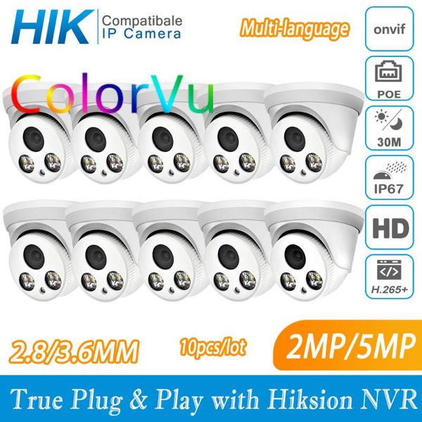 hikvision compatible colorvu 5mp dome poe ip camera 8mp home security cctv 1080p ir 30m onvif h.265 p2p plug&play ipc cameras
hikvision compatible colorvu 5mp dome poe ip camera 8mp home security cctv 1080p ir 30m onvif h.265 p2p plug&play ipc cameras