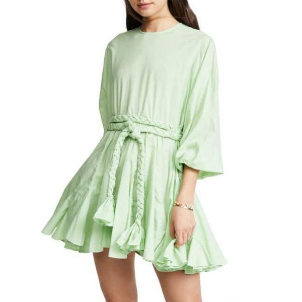 casual dresses runway women luxury designer 2021 quality belt vestidos female high waist spring autumn vintage fashion dress, Black;gray
casual dresses runway women luxury designer 2021 quality belt vestidos female high waist spring autumn vintage fashion dress, Black;gray