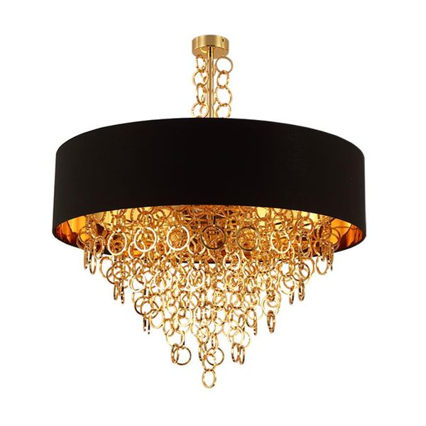 pendant lamps modern design nordic style black finish light living room decorative gold lamp 
pendant lamps modern design nordic style black finish light living room decorative gold lamp