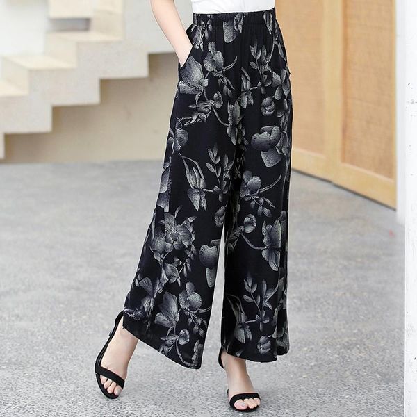 women's pants & capris wide leg plus beach size 4xl loose high waist 2021 summer vintage print women trousers ladies clothing, Black;white
women's pants & capris wide leg plus beach size 4xl loose high waist 2021 summer vintage print women trousers ladies clothing, Black;white