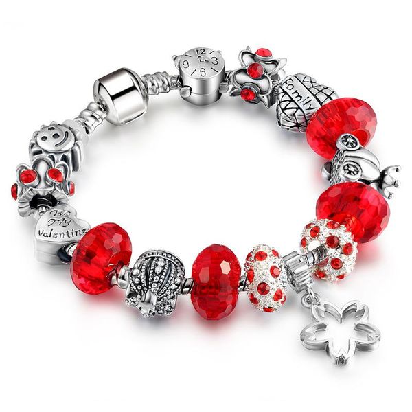 charm bracelets luxury jewelry women bracelet silver color crystal for diy beads & bangles gift, Golden;silver
charm bracelets luxury jewelry women bracelet silver color crystal for diy beads & bangles gift, Golden;silver