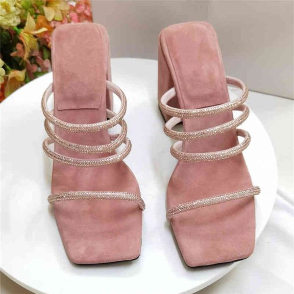 slippers crystal narrow band summer runway shoes square heel open toe slip-on mules jeweled rhinestone women lbeg, Black
slippers crystal narrow band summer runway shoes square heel open toe slip-on mules jeweled rhinestone women lbeg, Black