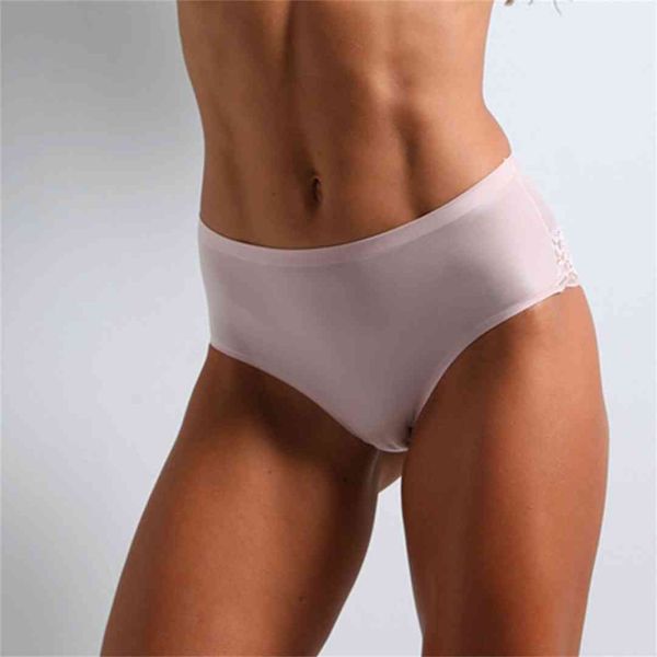 women ice silk panties seamless underwear lace panties briefs lingerie shorts summer women clothes will and sandy, Black;pink
women ice silk panties seamless underwear lace panties briefs lingerie shorts summer women clothes will and sandy, Black;pink
