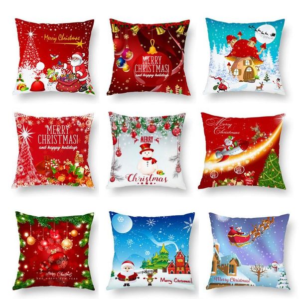 cushion/decorative pillow christmas decoration cushion cover cartoon santa claus printing case party
cushion/decorative pillow christmas decoration cushion cover cartoon santa claus printing case party