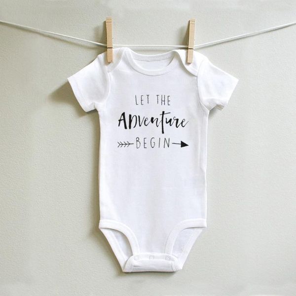 rompers born baby infant outfits short sleeve girl boy jumpsuits let the adventure begin design costumes funny clothes, Blue
rompers born baby infant outfits short sleeve girl boy jumpsuits let the adventure begin design costumes funny clothes, Blue