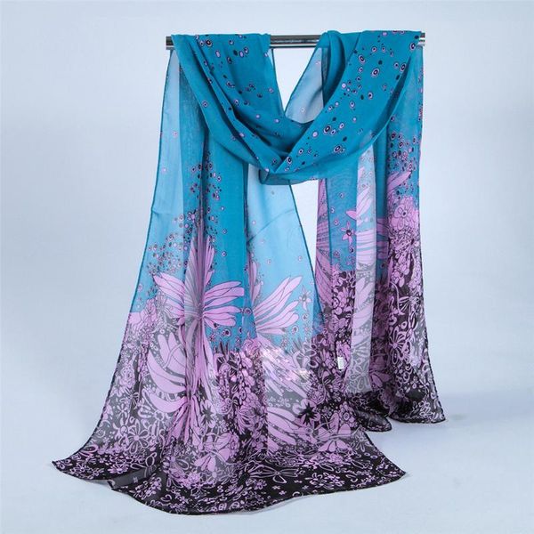 scarves womens sunflower dot printed ladies medium long chiffon stole scrawl flower soft scarf fashion, Blue;gray
scarves womens sunflower dot printed ladies medium long chiffon stole scrawl flower soft scarf fashion, Blue;gray
