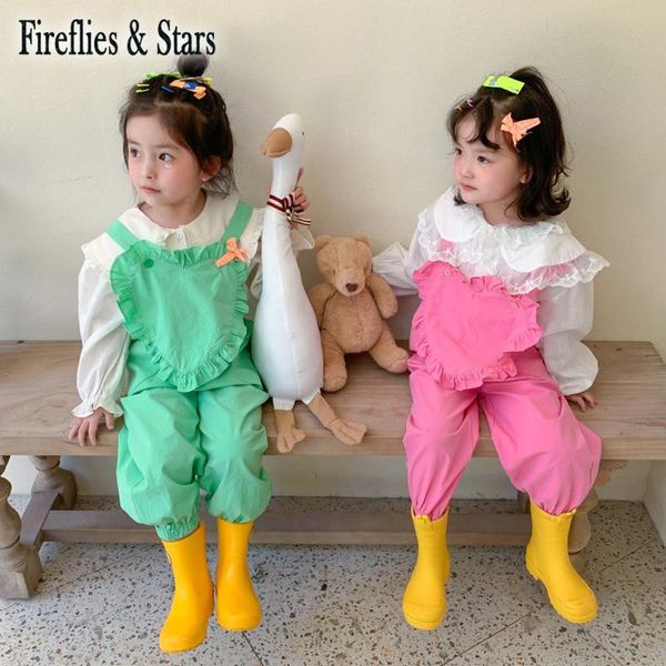 jumpsuits spring autumn girls overall baby one piece kids children clothes fashion cute big heart patch ruched 1 to 6 yrs, Blue
jumpsuits spring autumn girls overall baby one piece kids children clothes fashion cute big heart patch ruched 1 to 6 yrs, Blue