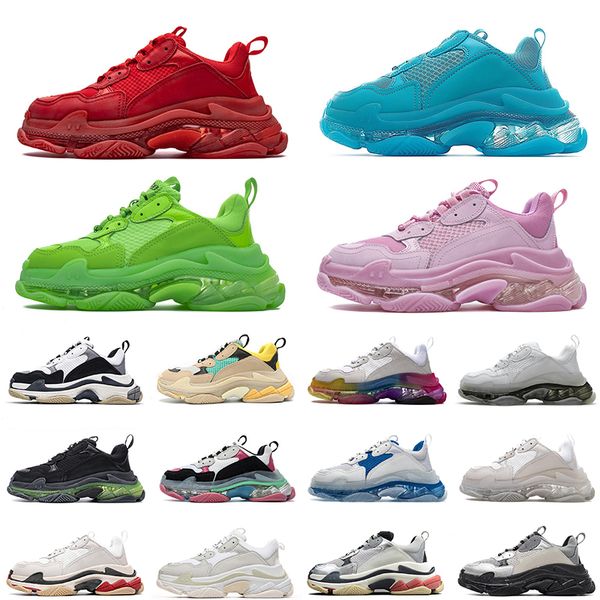 arrival 2022 triple s luxury crystal clear sole casual sports shoes mens womens black white designer off vintage bottom balenciaca old train
arrival 2022 triple s luxury crystal clear sole casual sports shoes mens womens black white designer off vintage bottom balenciaca old train