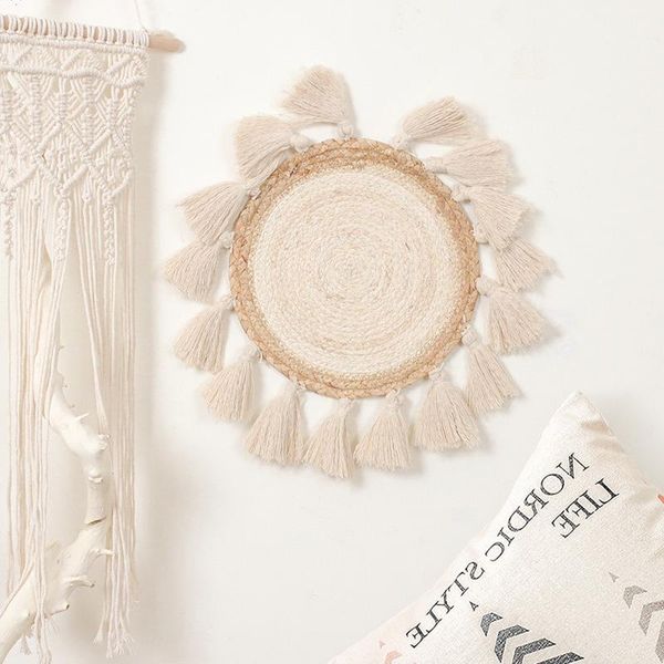 tapestries wall baskets boho art round woven macrame hanging tassel home decor for apartment living room bedroom nursery
tapestries wall baskets boho art round woven macrame hanging tassel home decor for apartment living room bedroom nursery