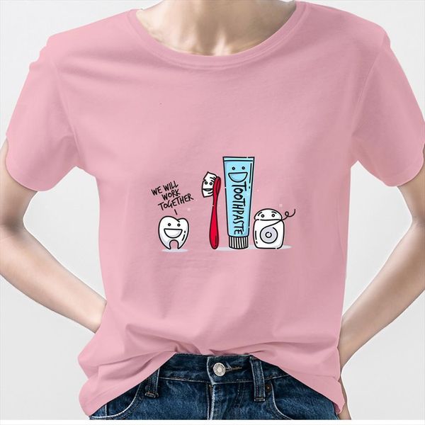 healthy brushing printed mens short sleeve cartoon and womens casual what you oversize t shirt streetwear cherish yourself shirts, White;black
healthy brushing printed mens short sleeve cartoon and womens casual what you oversize t shirt streetwear cherish yourself shirts, White;black