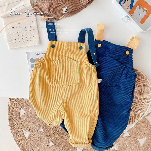 jumpsuits spring and autumn children's clothes baby overalls infant pants boys corduroy trousers soft toddler girl jumpsuit, Blue
jumpsuits spring and autumn children's clothes baby overalls infant pants boys corduroy trousers soft toddler girl jumpsuit, Blue