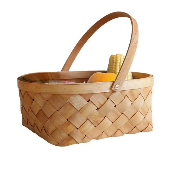 storage baskets portable handmade rattan box basket household utensils wooden woven with handle
storage baskets portable handmade rattan box basket household utensils wooden woven with handle